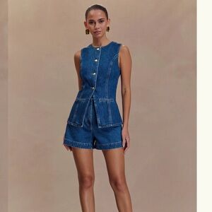 Meshki Abel Denim Shorts